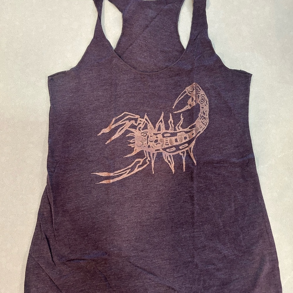 Scorpion Print Tank Top